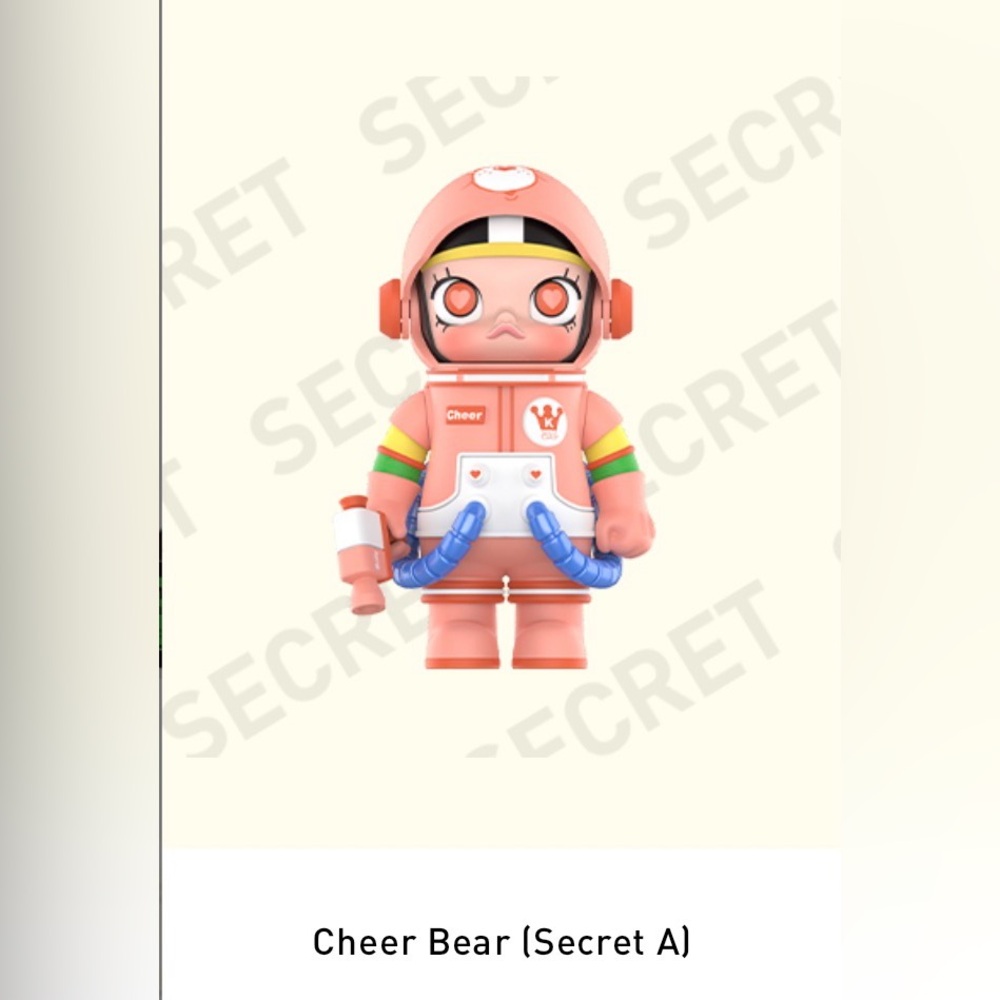 Space Molly secret confirmed- Cheer Bear!